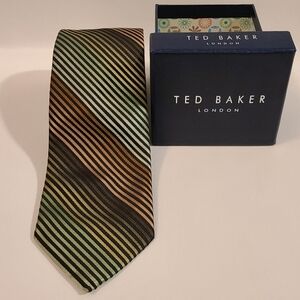 Ted Baker Men's Striped Tie - Multicolor